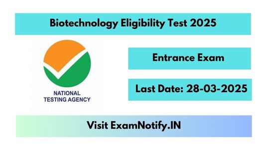 Biotechnology Eligibility Test