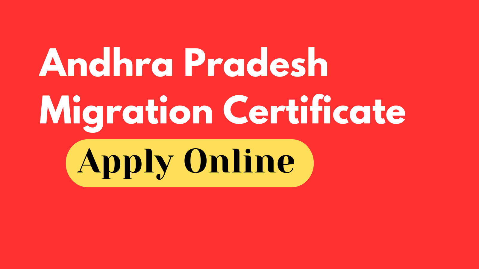 AP SSC Migration Certificate