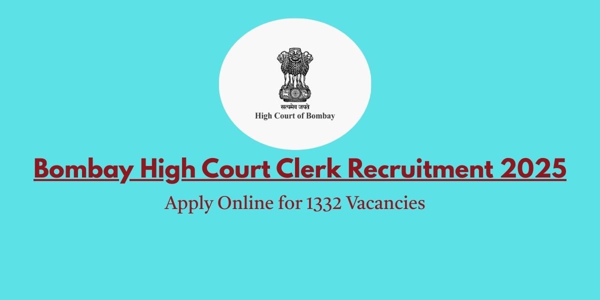 Bombay High Court Clerk Recruitment 2025