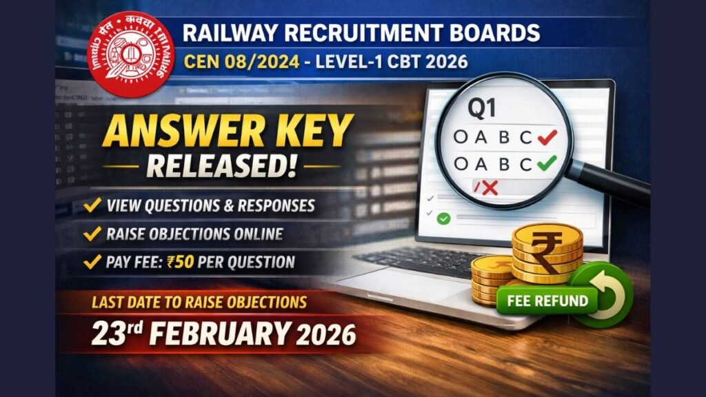 RRB group D Answer Key