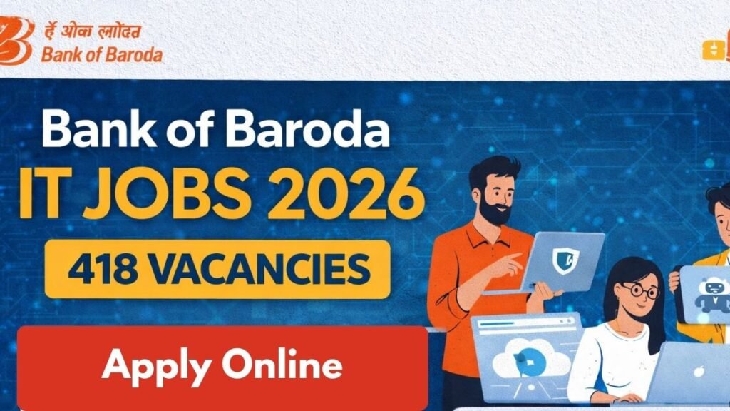 bank of baroda it recruitment 2026